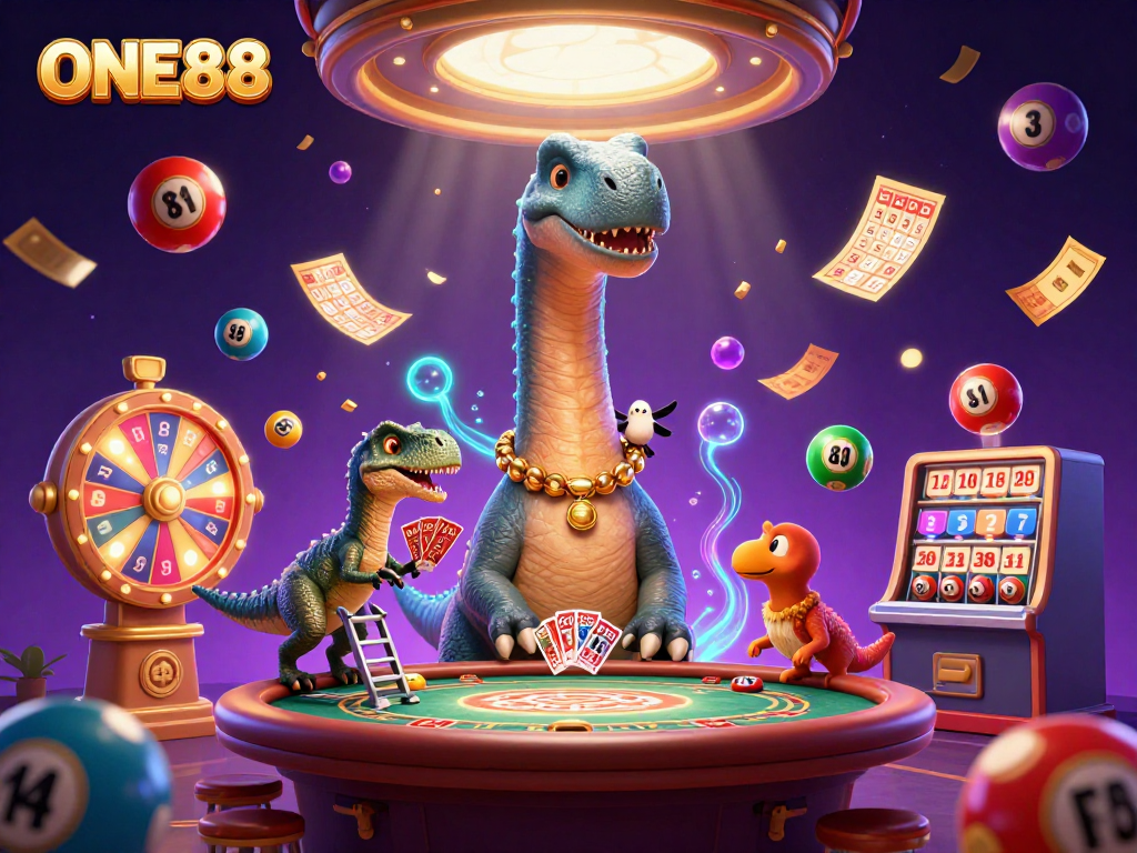 ONE88 invites players to enjoy a vibrant and dynamic digital casino scene filled with gaming excitement.