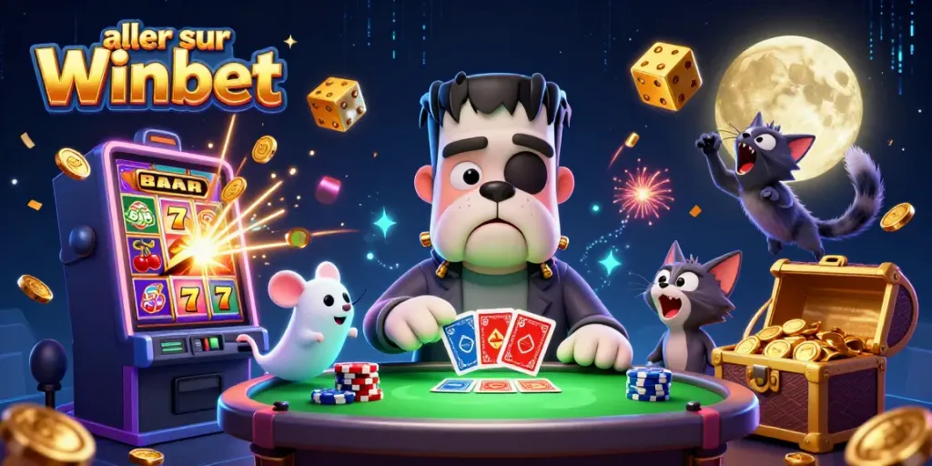 Gagnez en jouant avec le chien Frankenstein et le chat loup, aller sur Winbet pour des bonus!