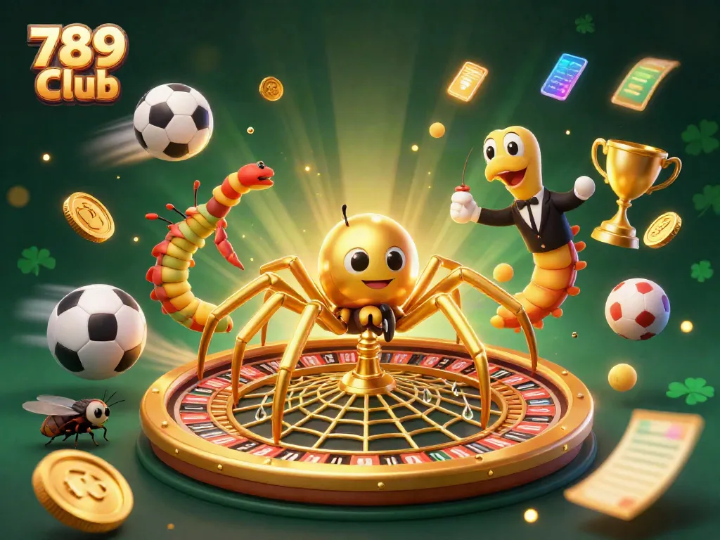 Experience thrilling bets at 789 Club with vibrant 3D characters and dynamic sports elements.