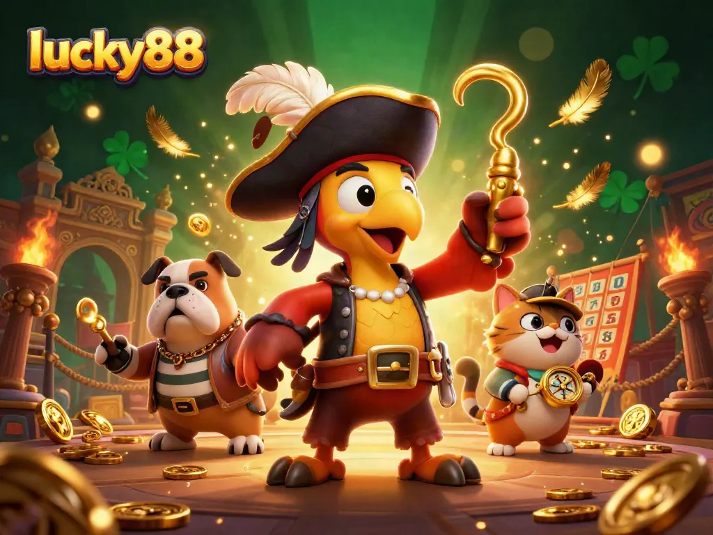 Experience the thrilling world of lucky88 with pirates and treasures in immersive casino action.