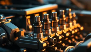 Discover the precision of the 123 ignition system with its intricate design and high-performance features.