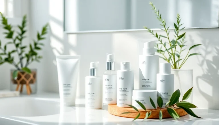 Effektiv hudvårdsrutin för aknebenägen hud med skonsamma produkter.