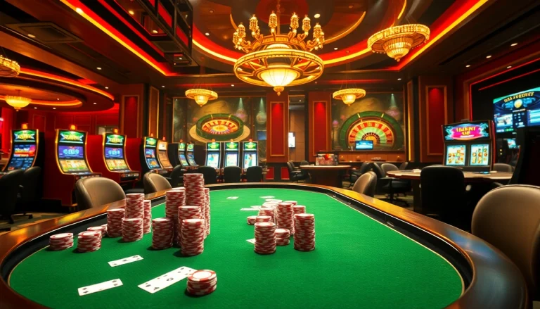 Experience thrilling online gambling at https://bong99.pro/ with luxurious casino tables and vibrant slot machines.