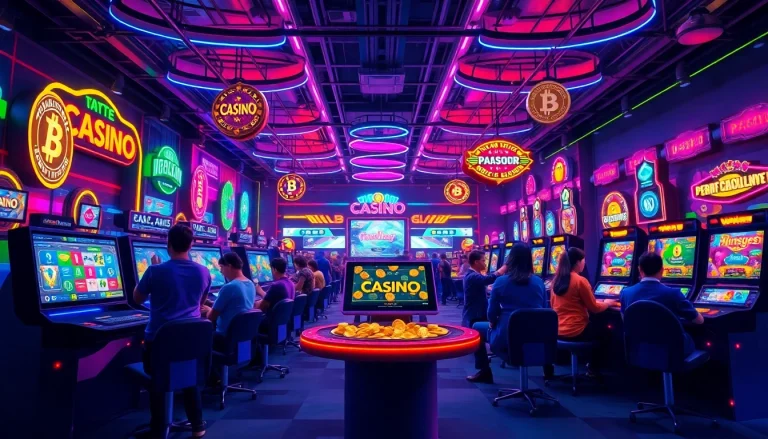 Découvrez les meilleurs casino crypto avec des joueurs captivés par des jeux numériques.