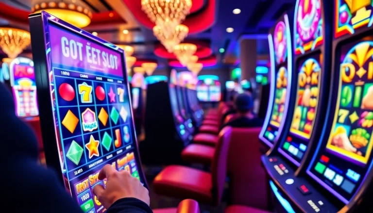 Jouer à des machines à sous gratuites en ligne avec une variété d'options colorées et amusantes.