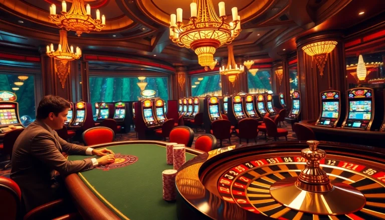 Betting excitement at a luxurious casino table featuring S8 style elements and vibrant gaming action.