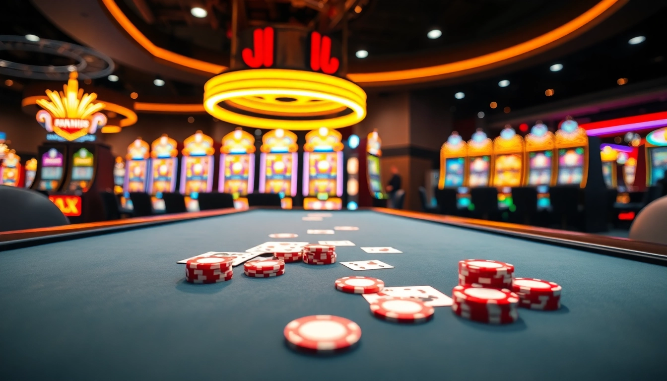 Découvrez le meilleur casino en ligne offrant une expérience de jeu inégalée avec des machines à sous et des tables de jeu.