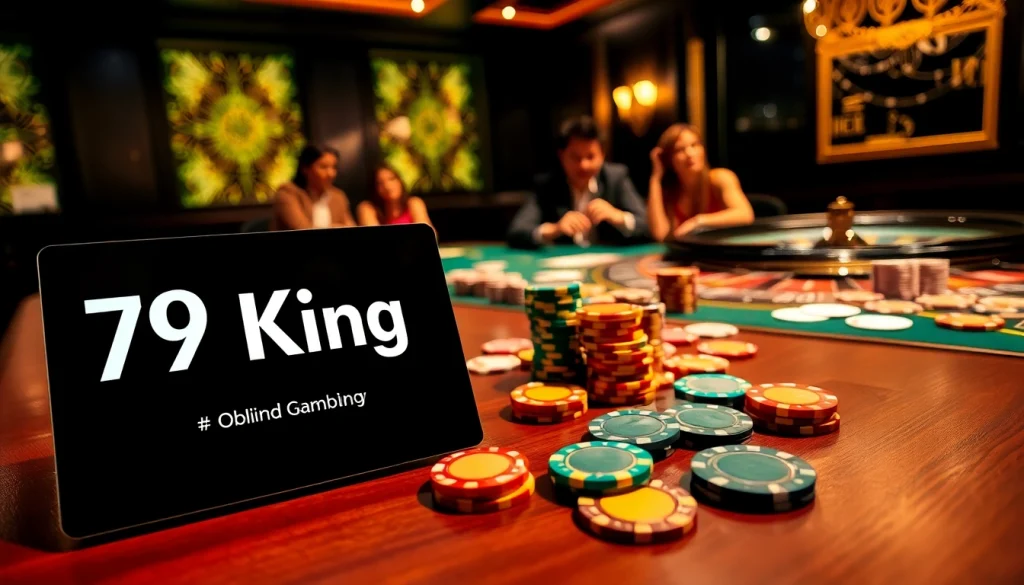 Experience thrilling gameplay at 79 King casino with vibrant poker and roulette action.