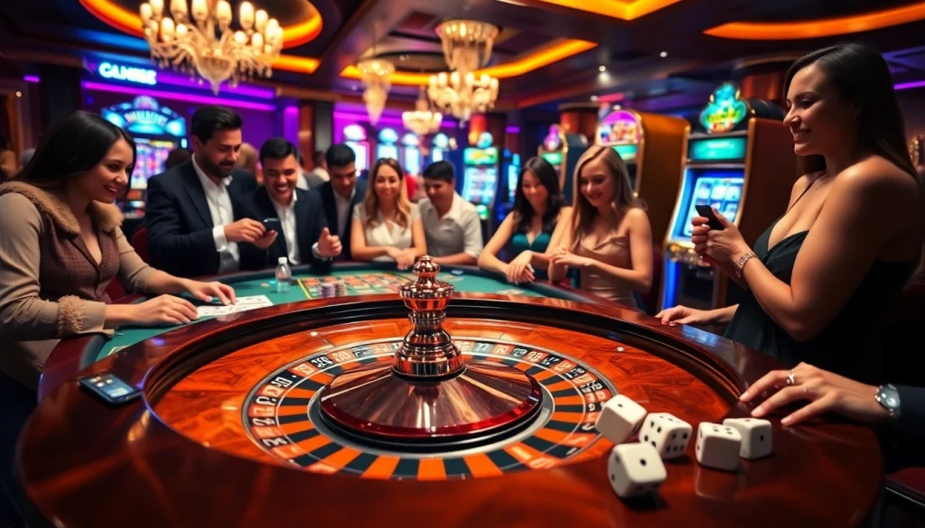Players at a roulette table celebrate their wins while exploring https://kg88.work/ for thrilling gambling options.