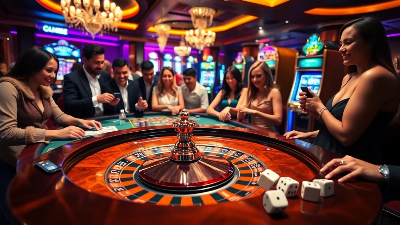Players at a roulette table celebrate their wins while exploring https://kg88.work/ for thrilling gambling options.