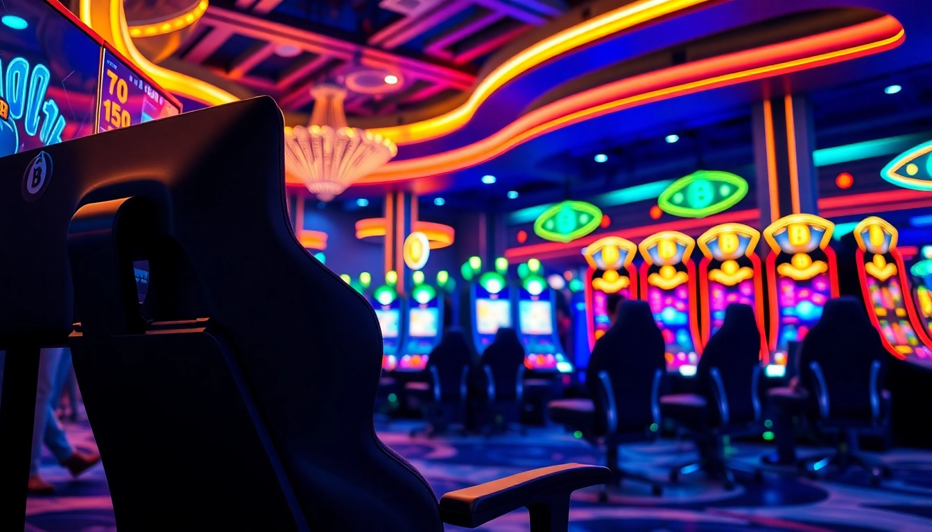 Le casino crypto dynamique où les joueurs s'engagent dans des jeux de hasard numériques.