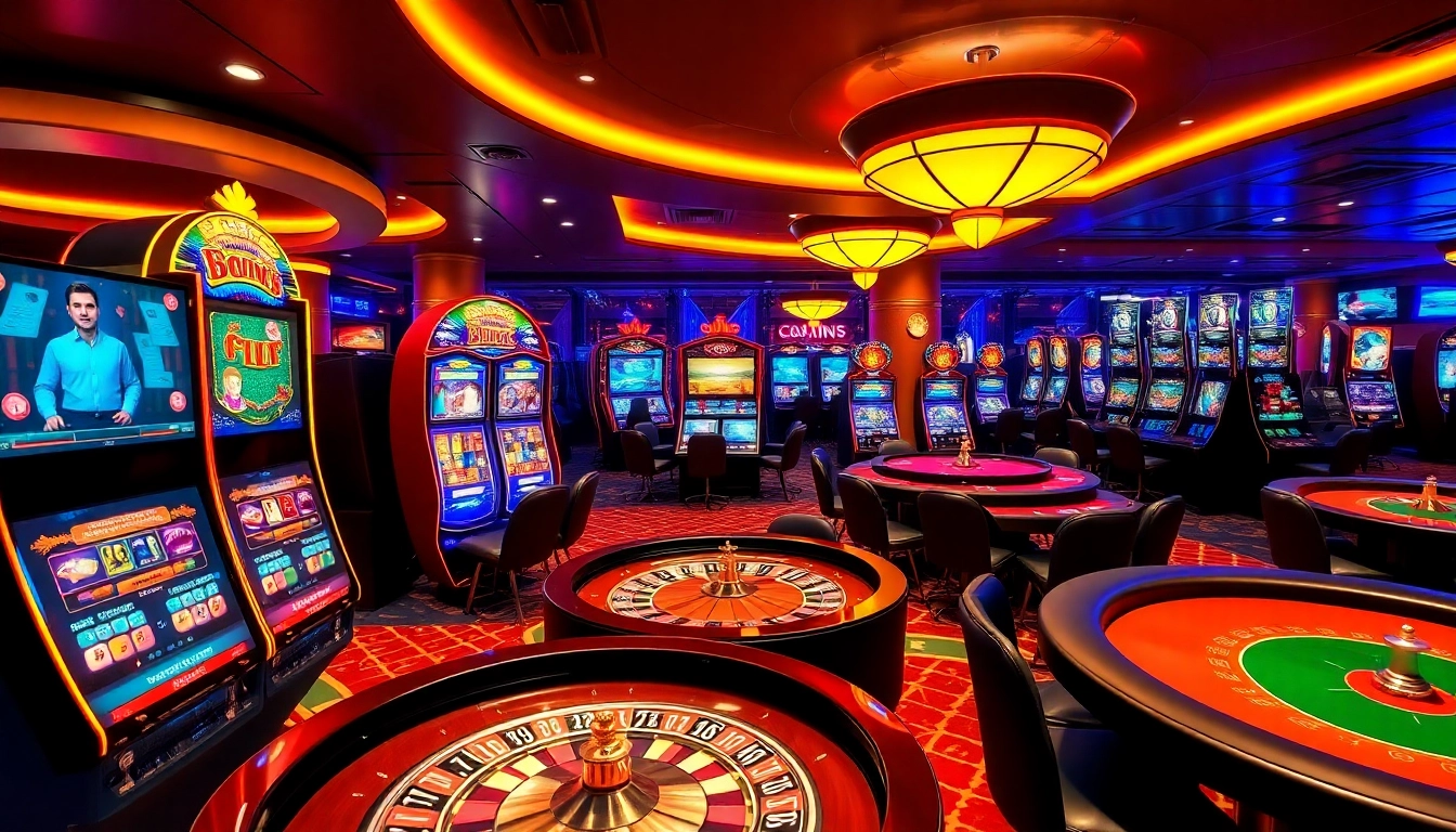 Experience the excitement of casino fiable en ligne with vibrant gaming tables and a thrilling atmosphere.