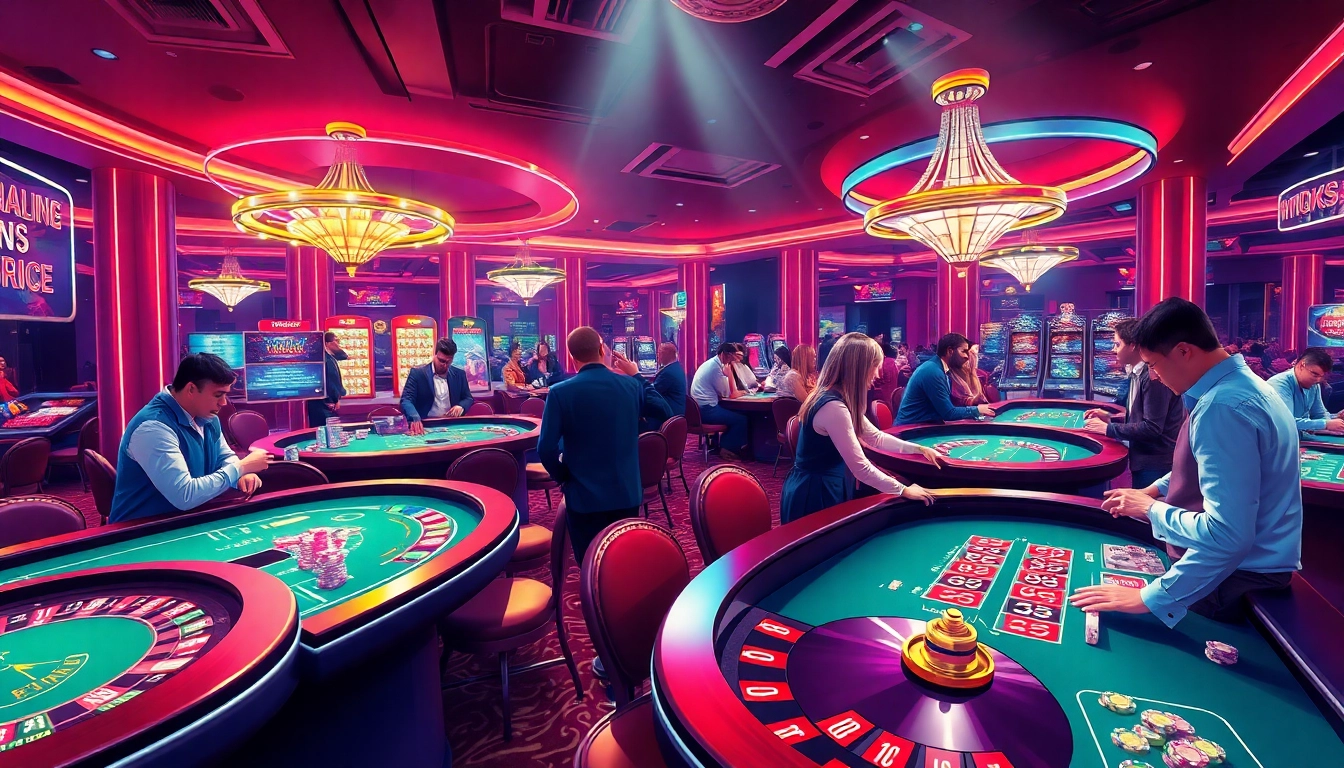 Profound engagement at casino en ligne argent réel with exciting games and happy players.