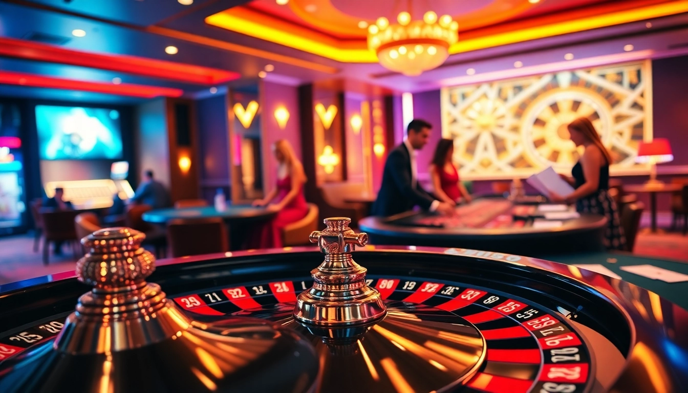 Revitalize your gaming experience with a casino en ligne fiable featuring exciting roulette and vibrant ambiance.