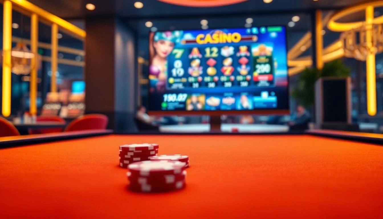 Découvrez une ambiance de nouveau casino en ligne avec des jeux éclatants et un décor luxueux.