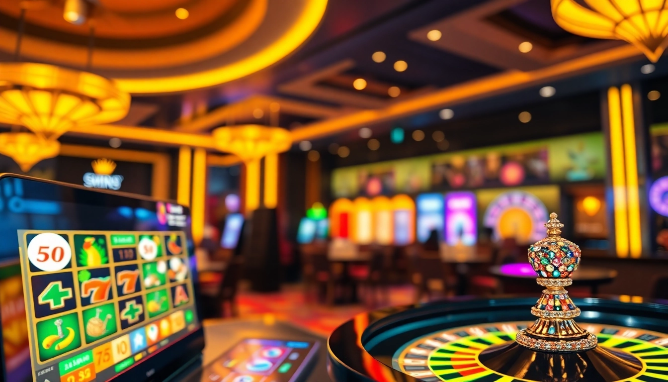 Jouez aux jeux de casino en ligne avec une interface numérique attrayante et engageante.