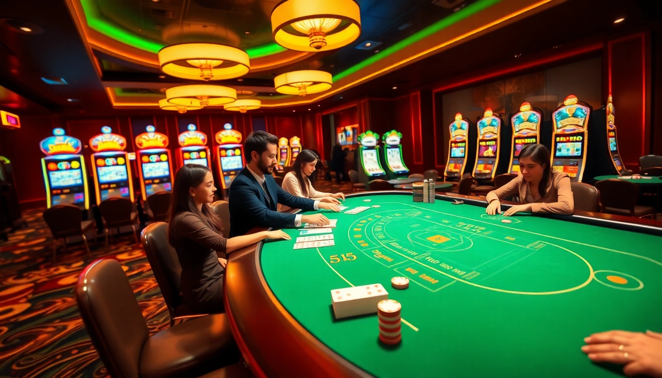 Jouer à des jeux captivants sur un casino en ligne avec une ambiance chaleureuse. related image