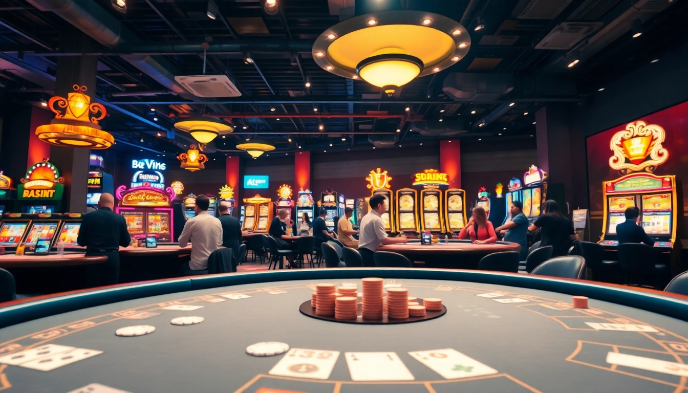 Jouez avec enthousiasme au casino en ligne et profitez d'une atmosphère vivante