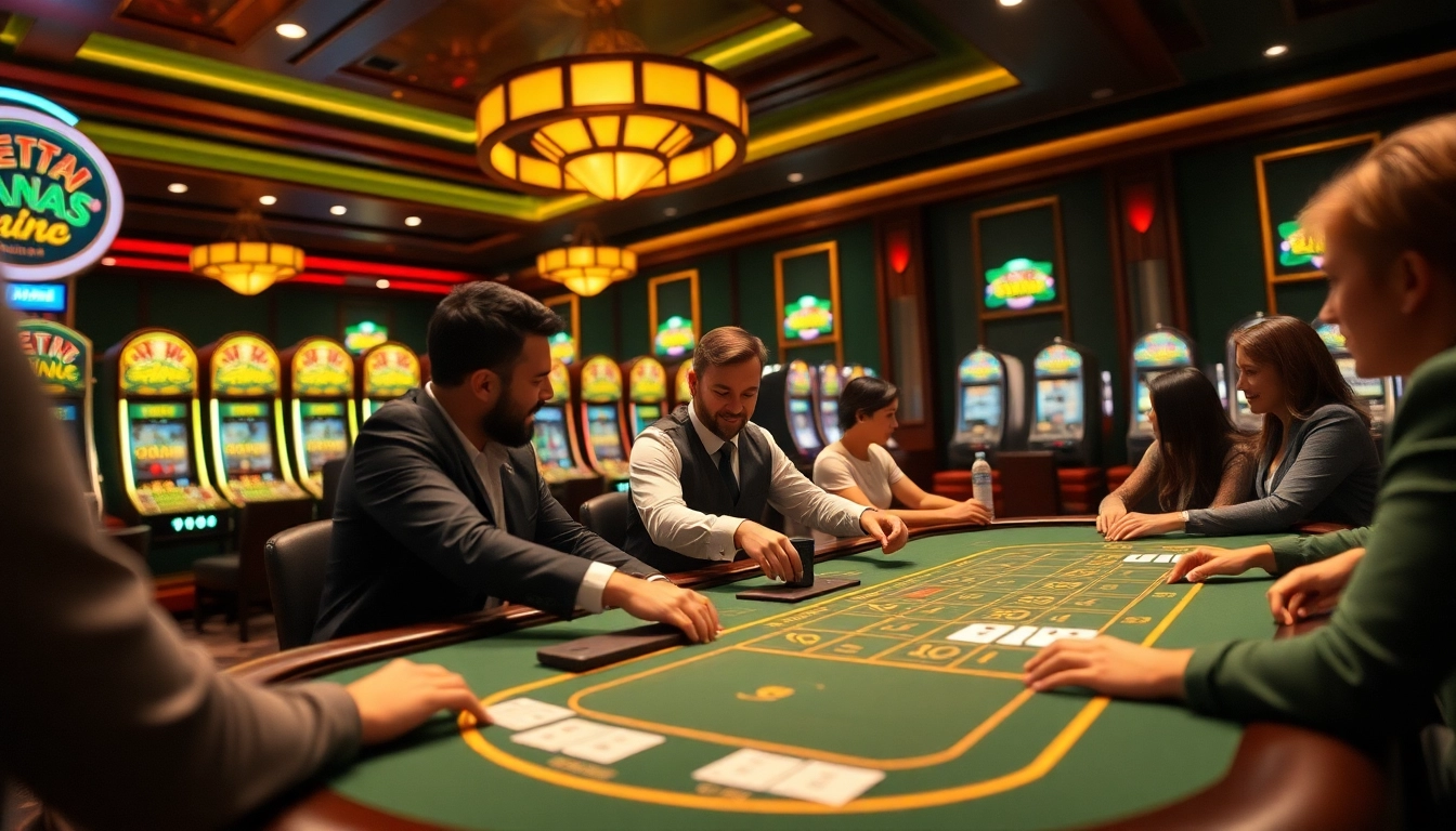 Jouer à des jeux captivants sur un casino en ligne avec une ambiance chaleureuse.