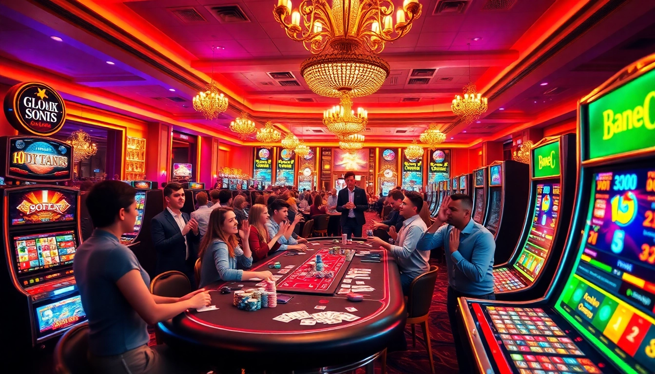Jouer à des jeux de casino en ligne avec un environnement riche et vibrant. related image