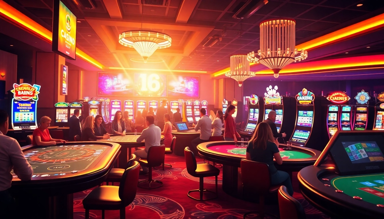 Jouez avec enthousiasme au casino en ligne et profitez d'une atmosphère vivante related image