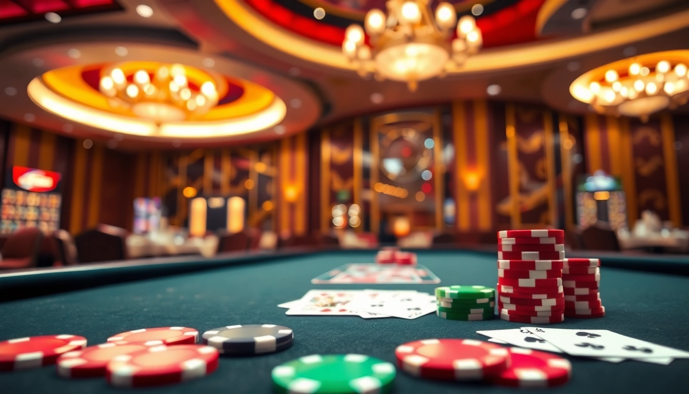 Participez à l'excitation du casino en ligne avec des jeux de table élégants et une ambiance vibrante. related image