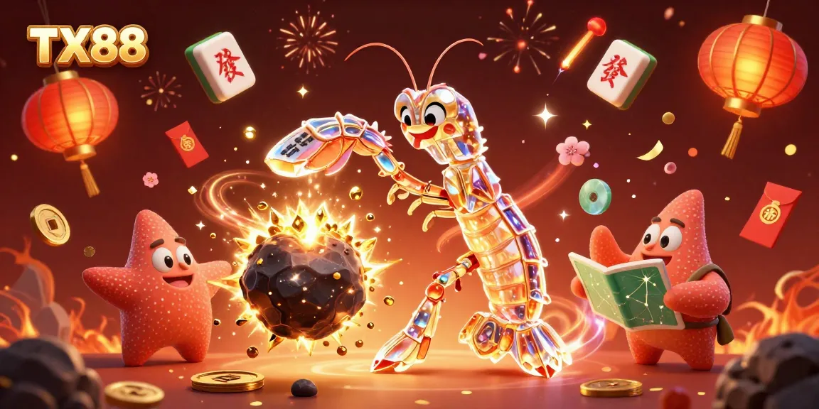 TX88 showcases an exciting 3D gaming adventure with vibrant lights and dynamic action.