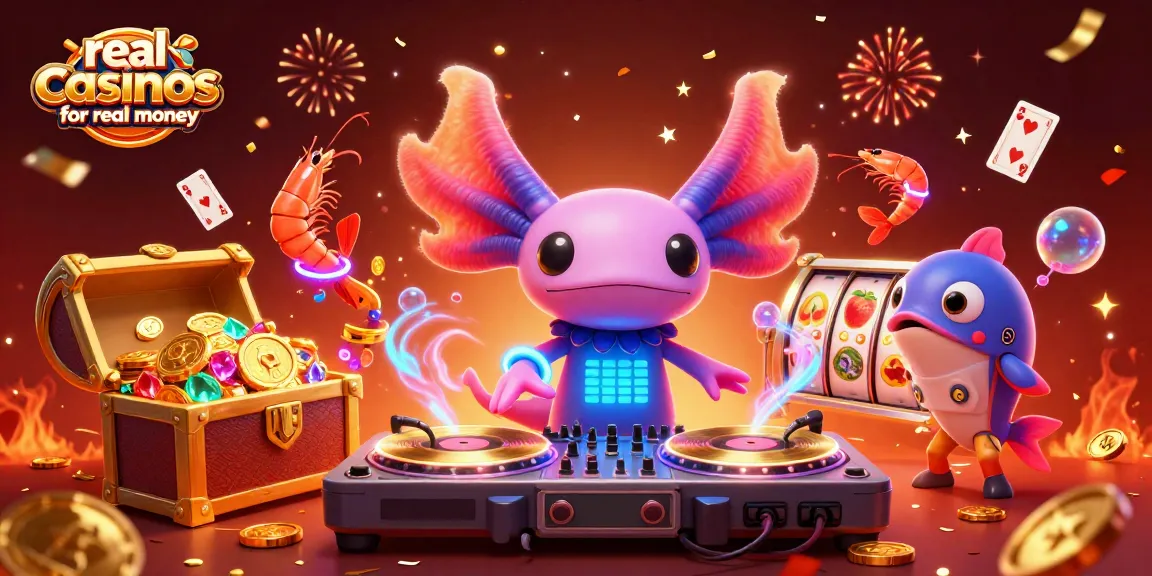 Engage in real casinos for real money with slots and vibrant underwater characters!