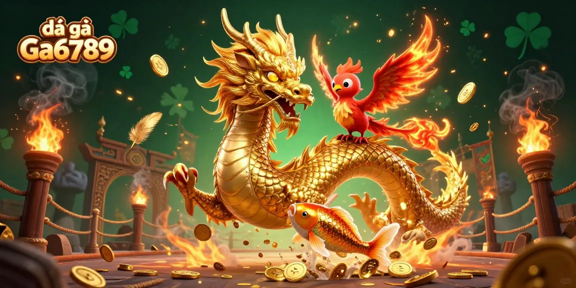 Experience the thrilling đá gà Ga6789 action in a vibrant fighting arena with dynamic characters.