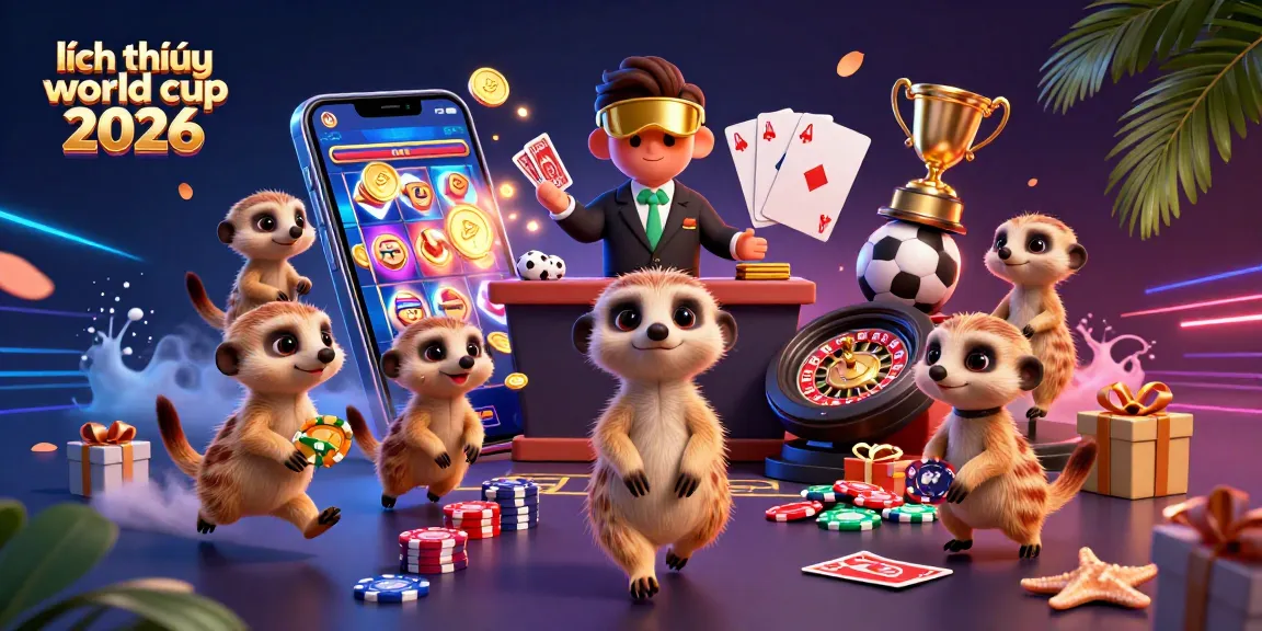 Experience the excitement of sports betting with lịch thi đấu world cup 2026 in lively meerkat casino scene.