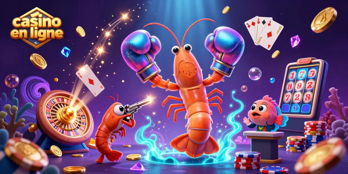 Visualisez un gameplay captivant de casino en ligne avec de l'argent qui vole autour.