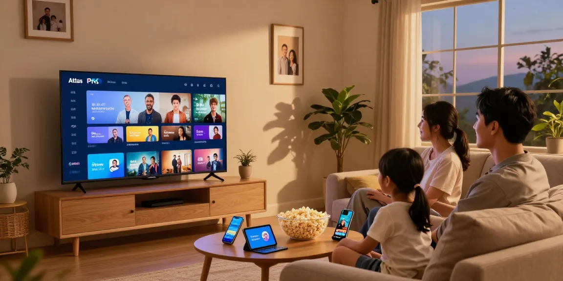 Découvrez comment profiter des chaînes HD avec Atlas Pro ONTV dans votre salon.