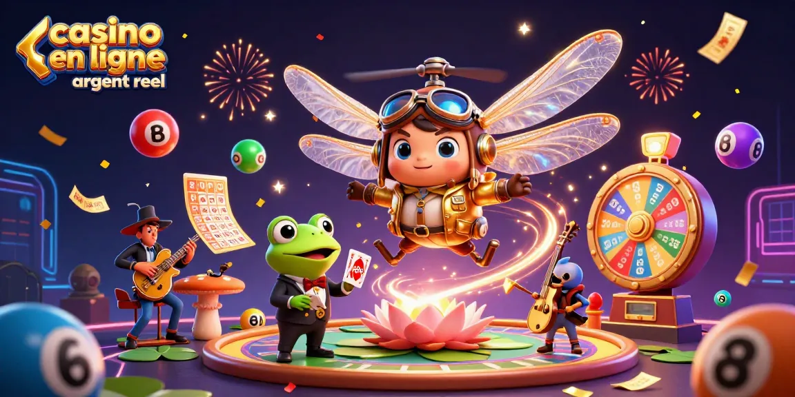 Jouez au casino en ligne argent réel avec un croupier grenouille et une ambiance festive