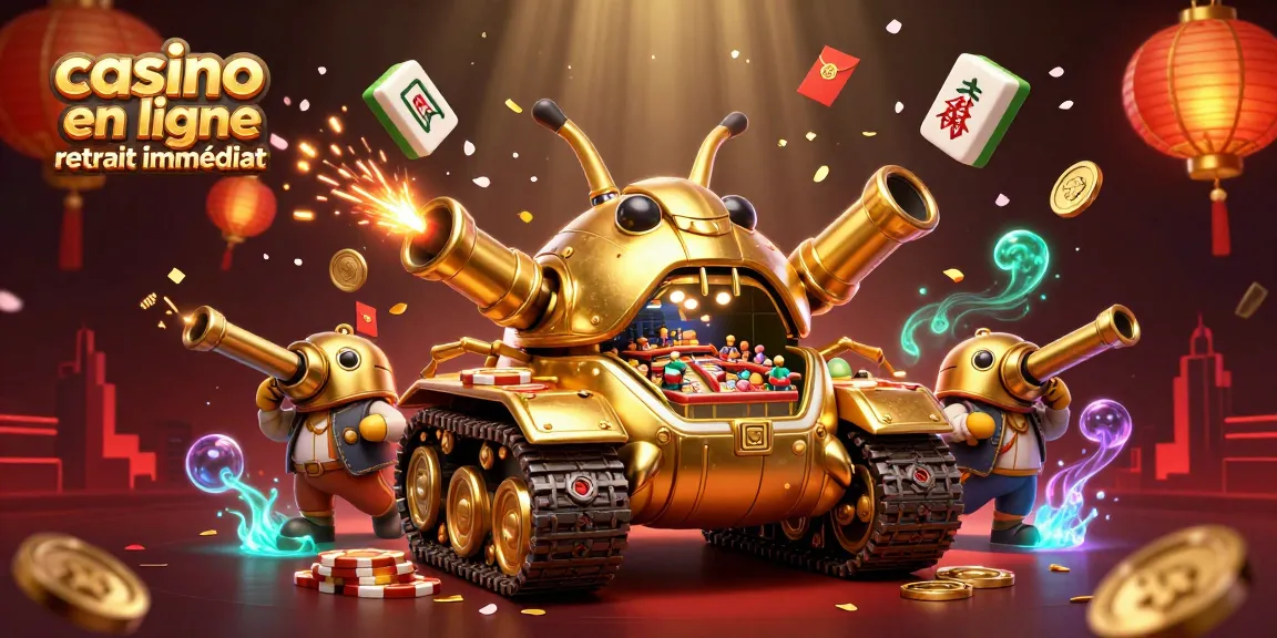 Jeux excitants et casino en ligne retrait immédiat avec éléments festifs et effusions de richesse.